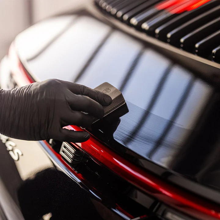 Ceramic coating applied on a luxury car at JETWASH