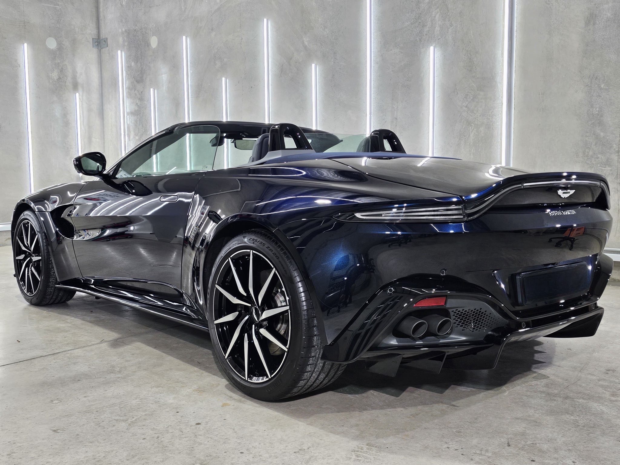 Aston Martin ceramic coating Sunshine Coast — Crystal Serum Ultra applied at JETWASH Coolum Beach