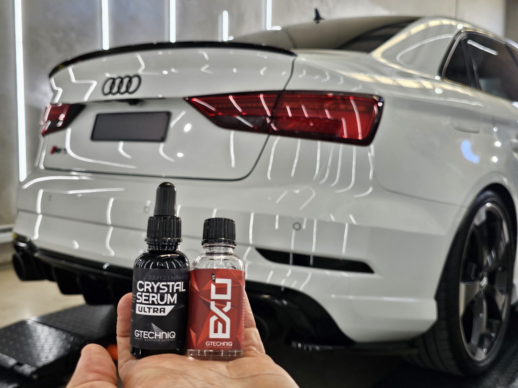 Audi A6 Ceramic Coating with Gtechniq serum