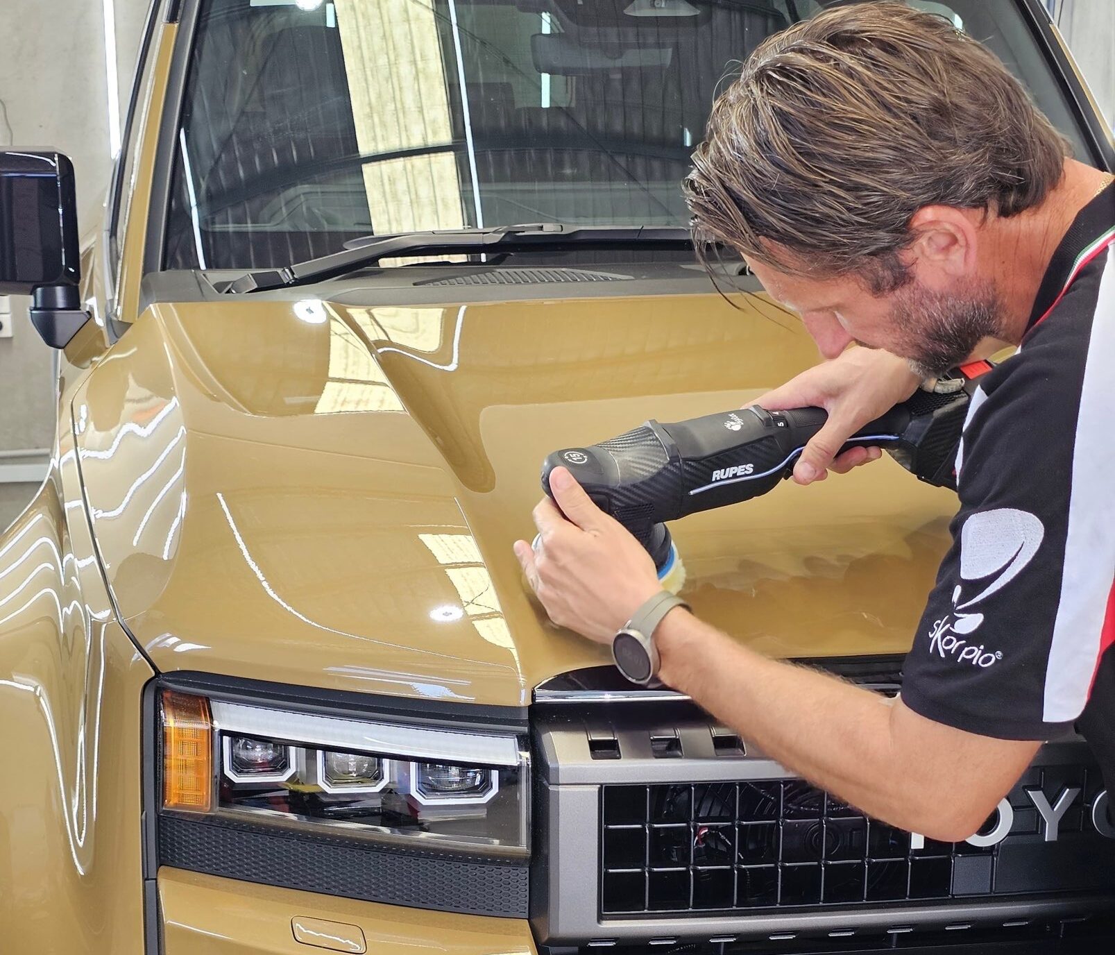 Toyota Prado ceramic coating Coolum Beach — Gtechniq accredited detailer