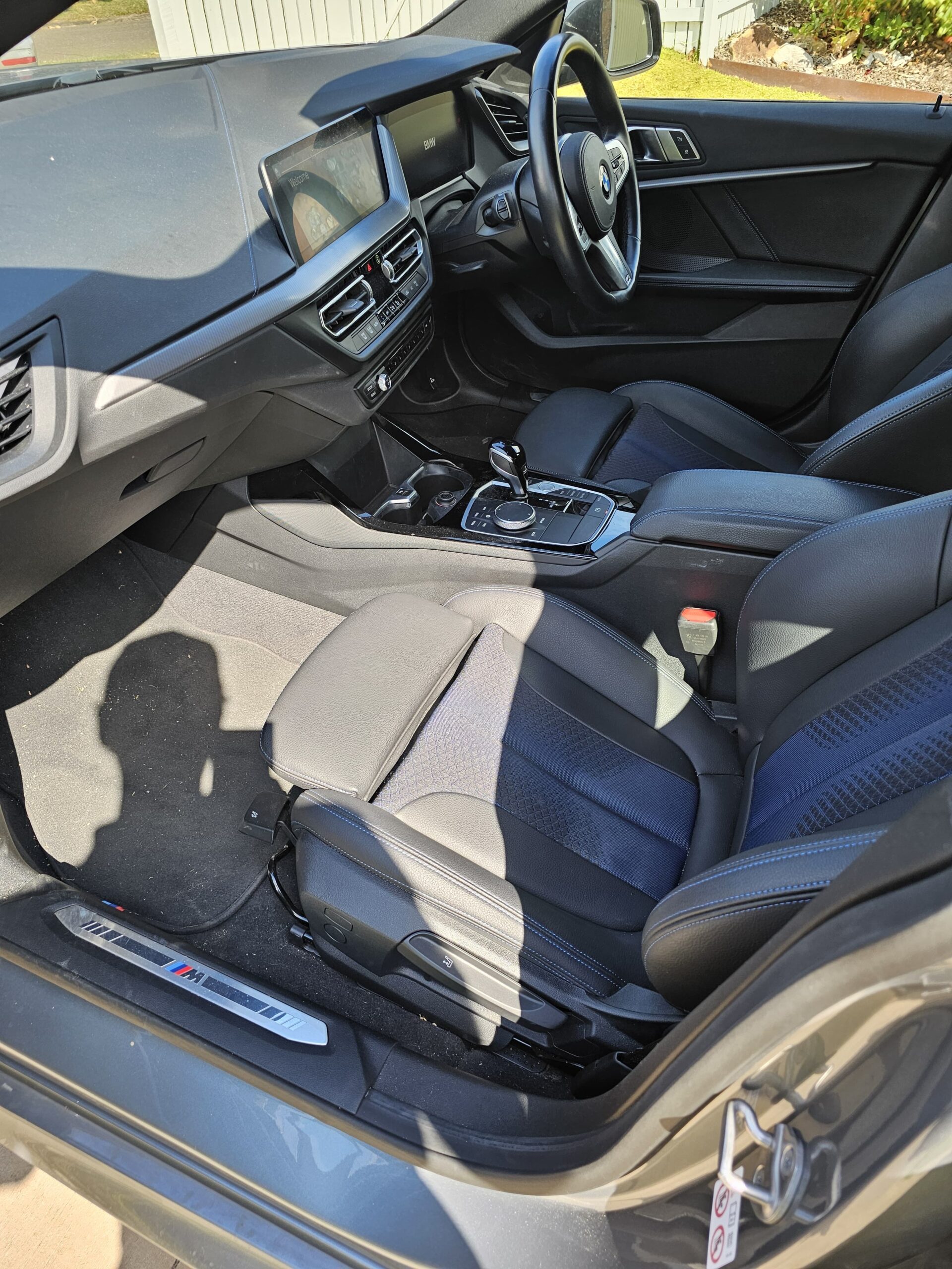 BMW M3 interior before detail