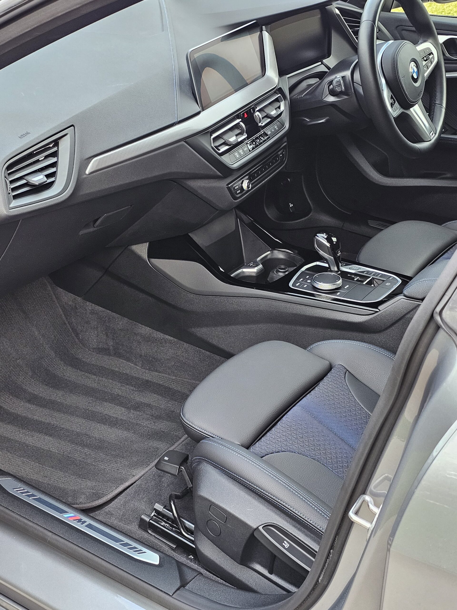 BMW M3 interior after detail